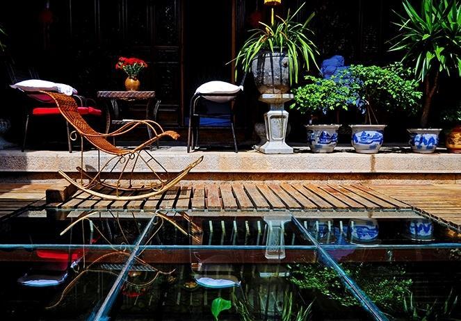 Li Dao Yuan Aparthotel Lijiang  Exteriör bild